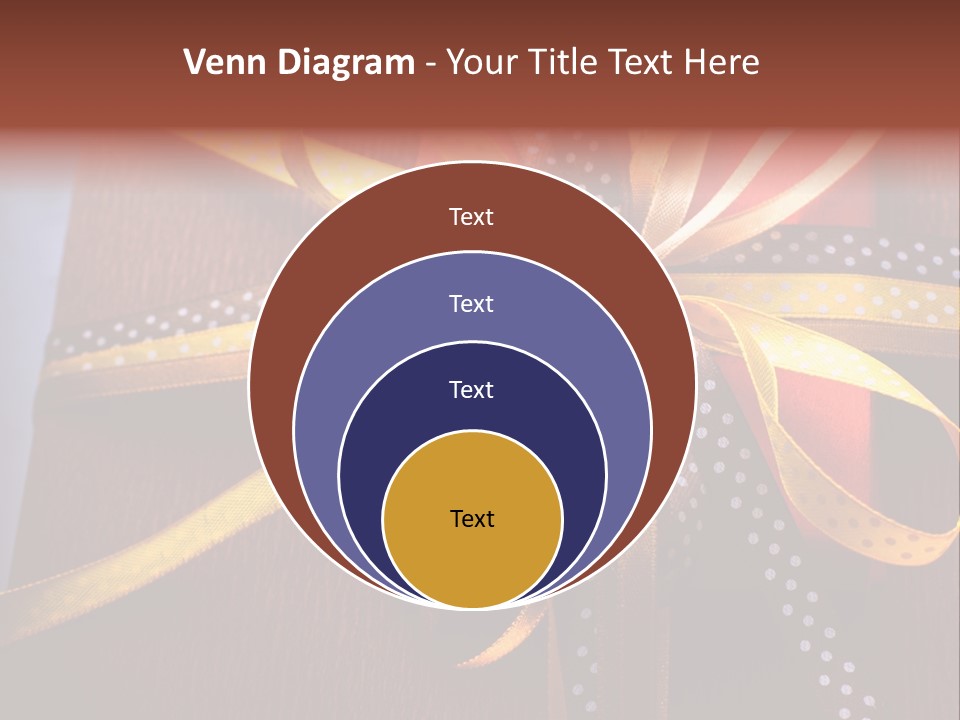 Brown Celebrate Wrap PowerPoint Template