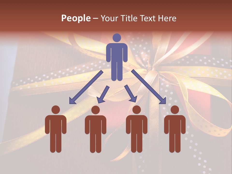 Brown Celebrate Wrap PowerPoint Template