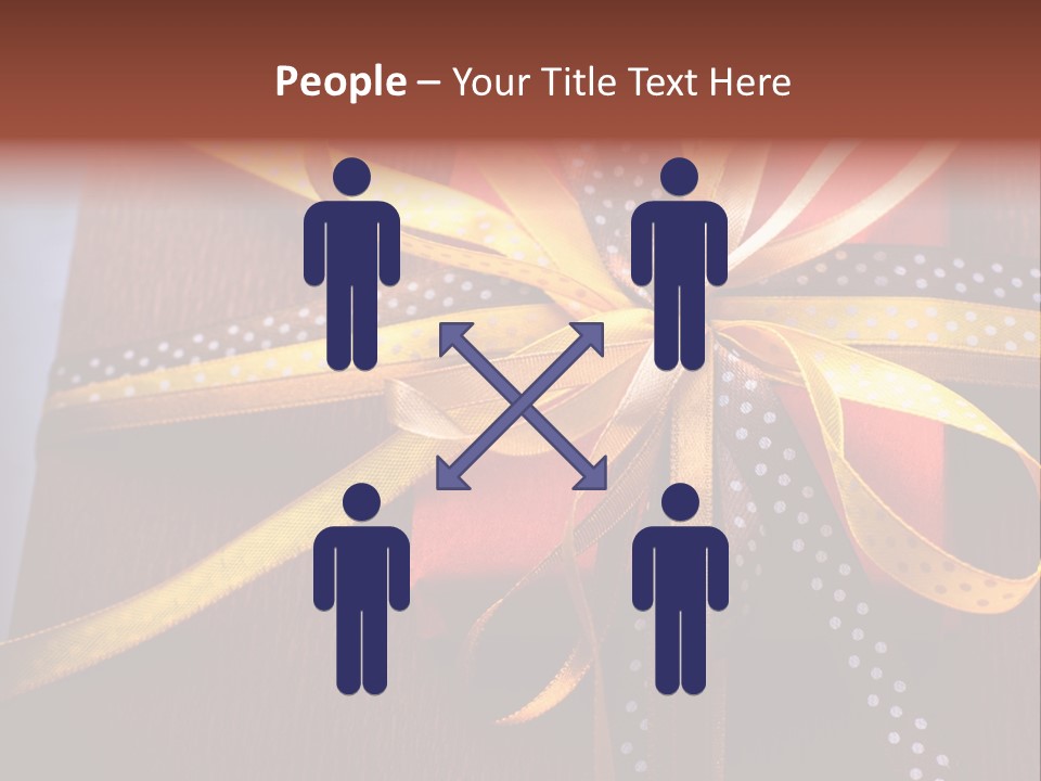 Brown Celebrate Wrap PowerPoint Template