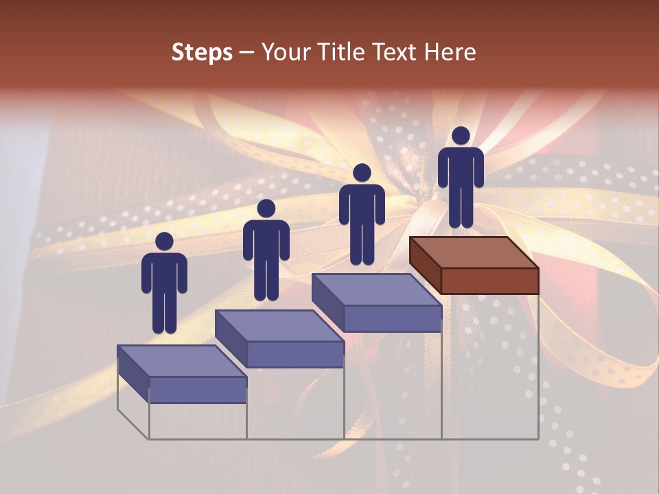 Brown Celebrate Wrap PowerPoint Template