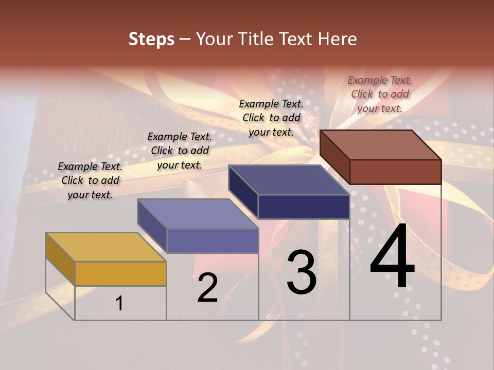 Brown Celebrate Wrap PowerPoint Template