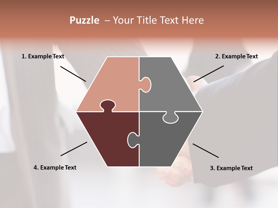 Sign Cooperation Success PowerPoint Template