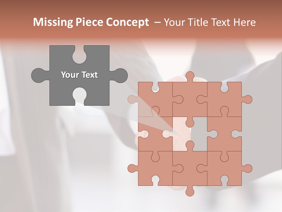 Sign Cooperation Success PowerPoint Template