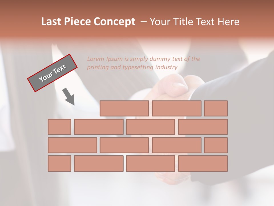 Sign Cooperation Success PowerPoint Template