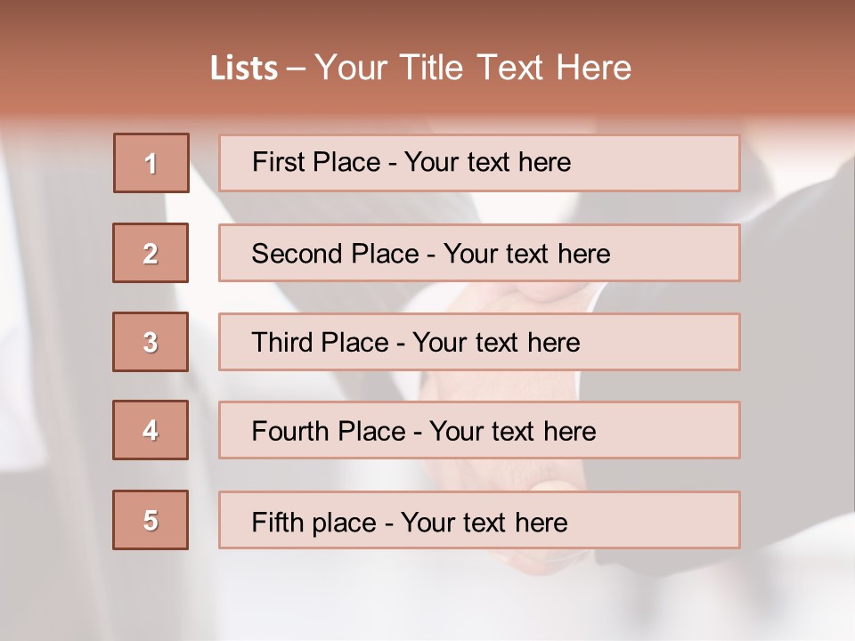Sign Cooperation Success PowerPoint Template
