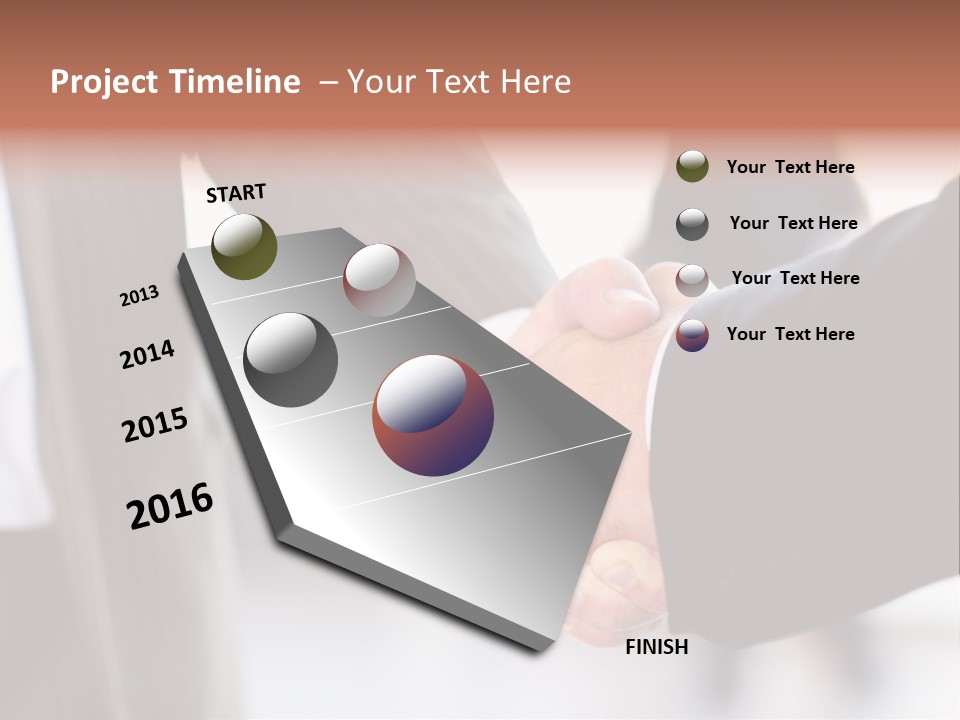 Sign Cooperation Success PowerPoint Template