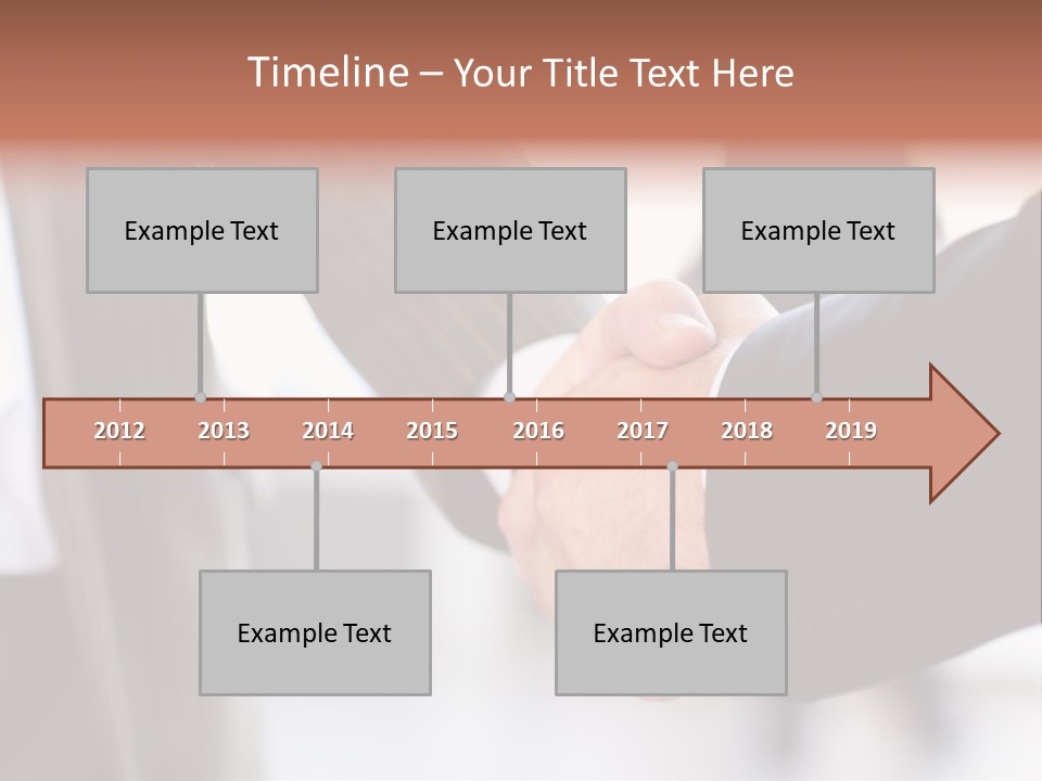 Sign Cooperation Success PowerPoint Template