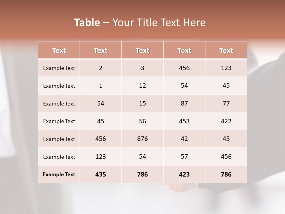 Sign Cooperation Success PowerPoint Template