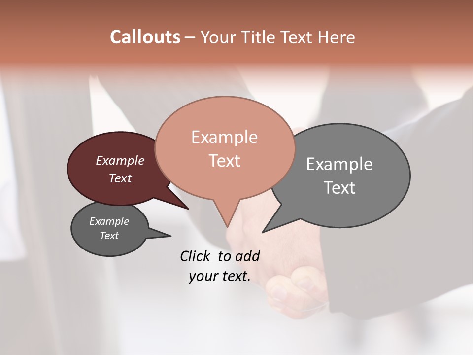 Sign Cooperation Success PowerPoint Template