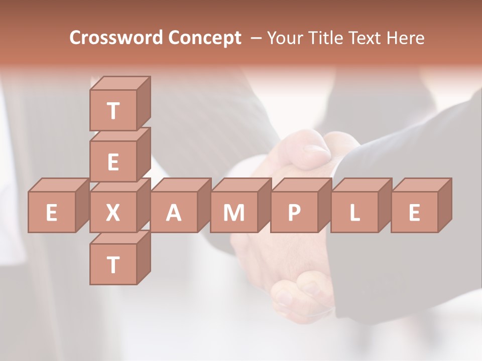 Sign Cooperation Success PowerPoint Template