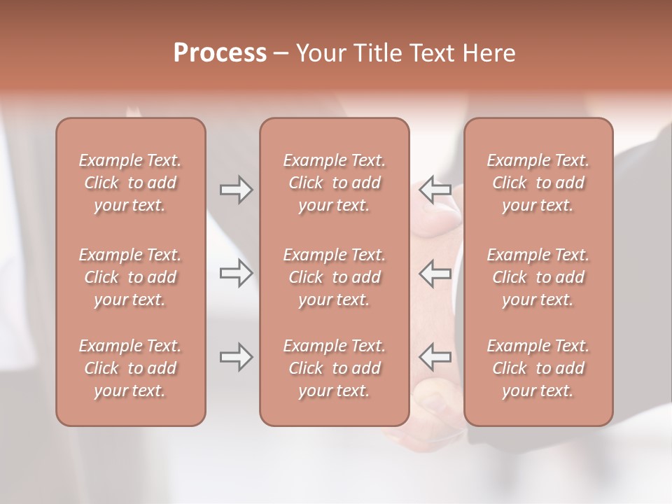 Sign Cooperation Success PowerPoint Template