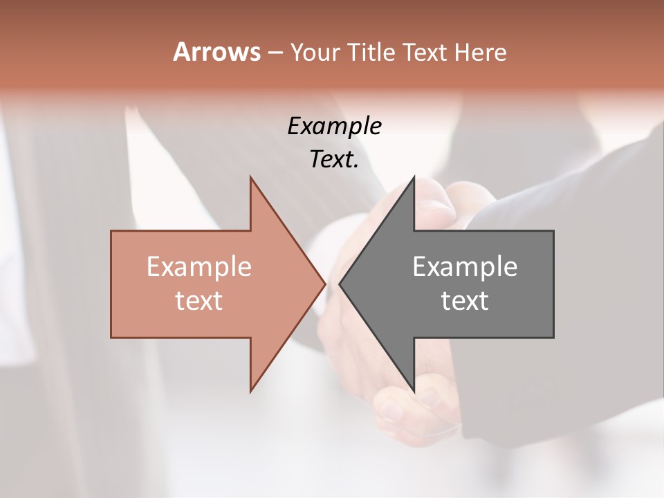 Sign Cooperation Success PowerPoint Template