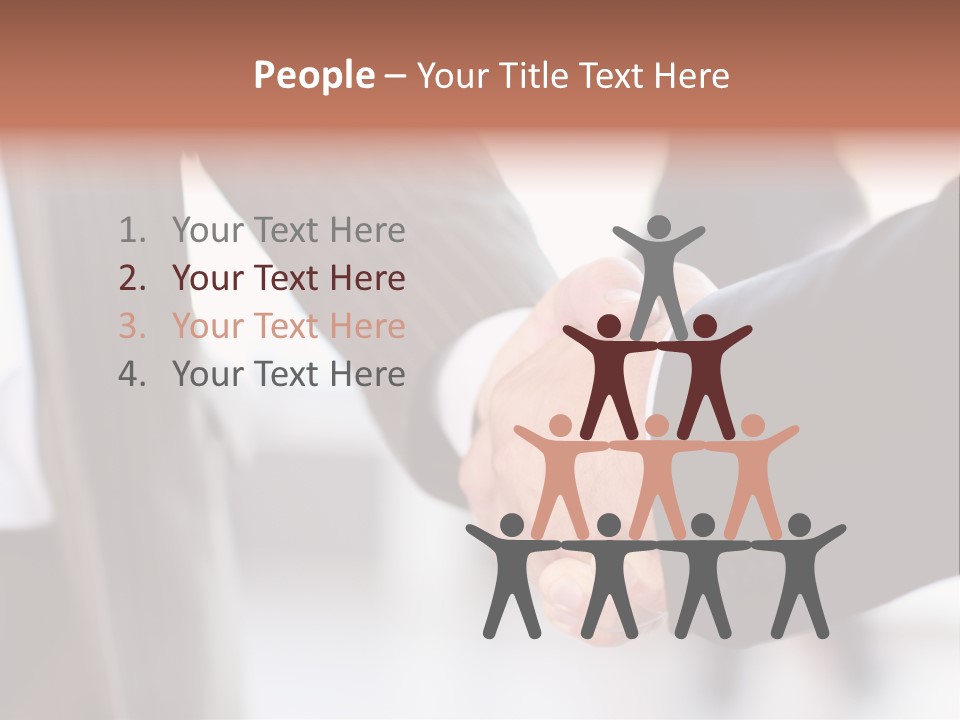 Sign Cooperation Success PowerPoint Template