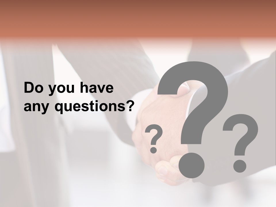 Sign Cooperation Success PowerPoint Template