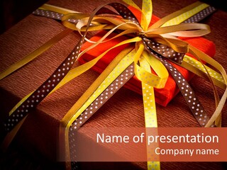 Ornament Sharing Decorate PowerPoint Template