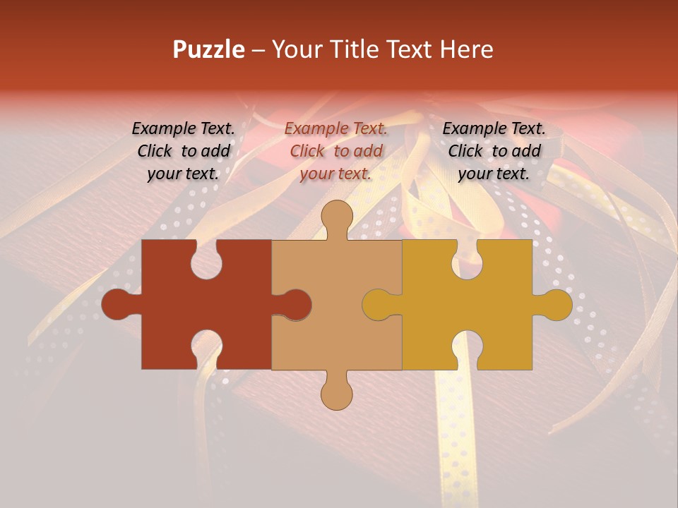 Ornament Sharing Decorate PowerPoint Template