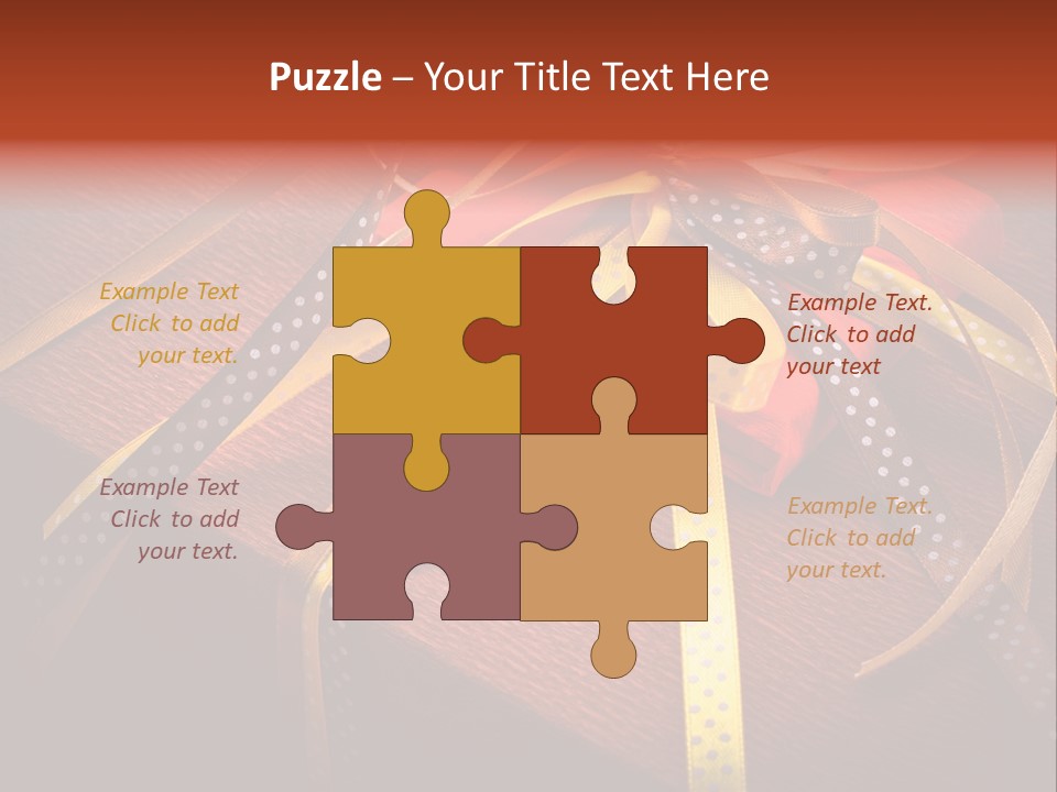 Ornament Sharing Decorate PowerPoint Template