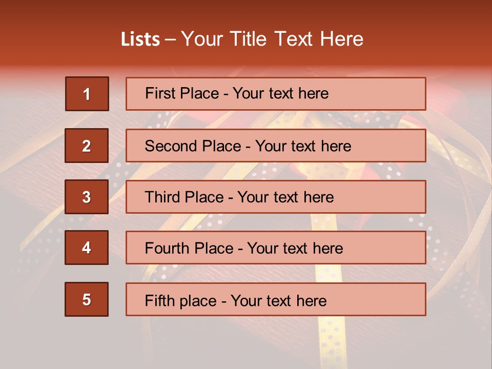 Ornament Sharing Decorate PowerPoint Template