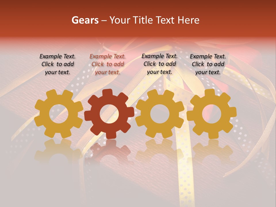 Ornament Sharing Decorate PowerPoint Template