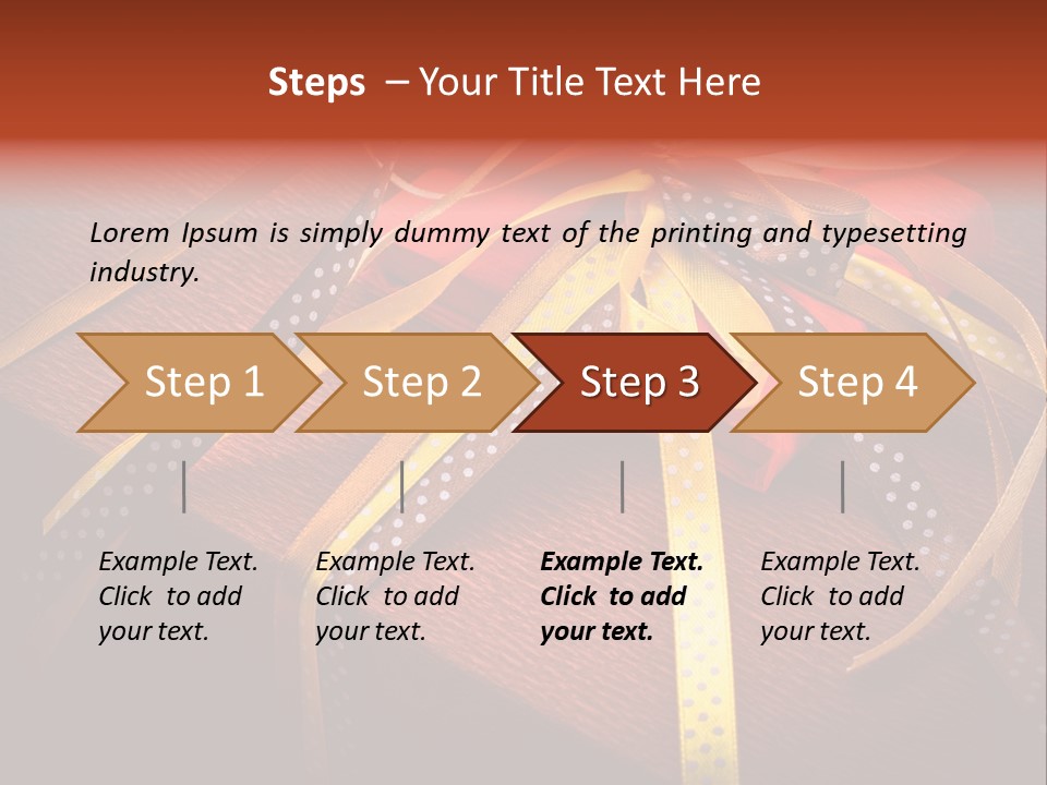 Ornament Sharing Decorate PowerPoint Template