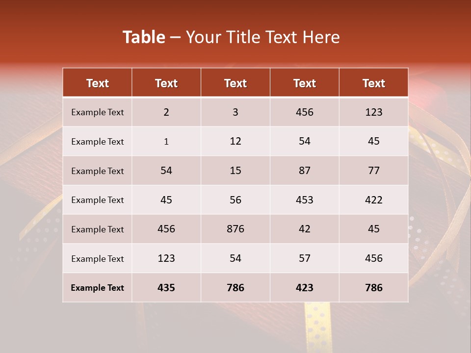 Ornament Sharing Decorate PowerPoint Template