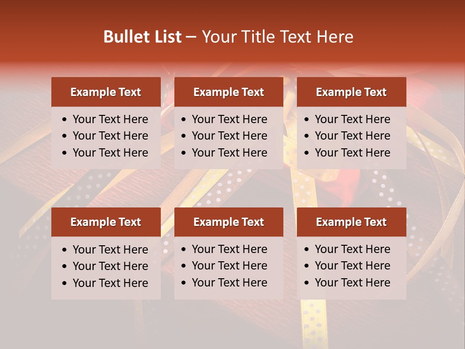 Ornament Sharing Decorate PowerPoint Template