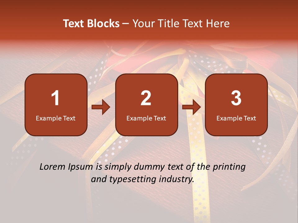 Ornament Sharing Decorate PowerPoint Template