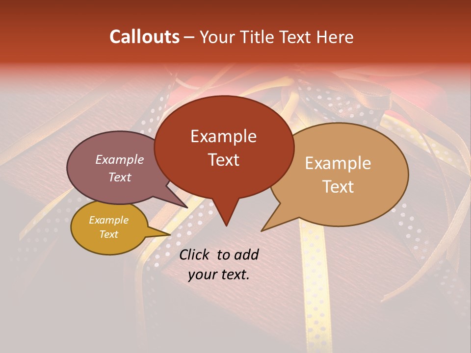 Ornament Sharing Decorate PowerPoint Template