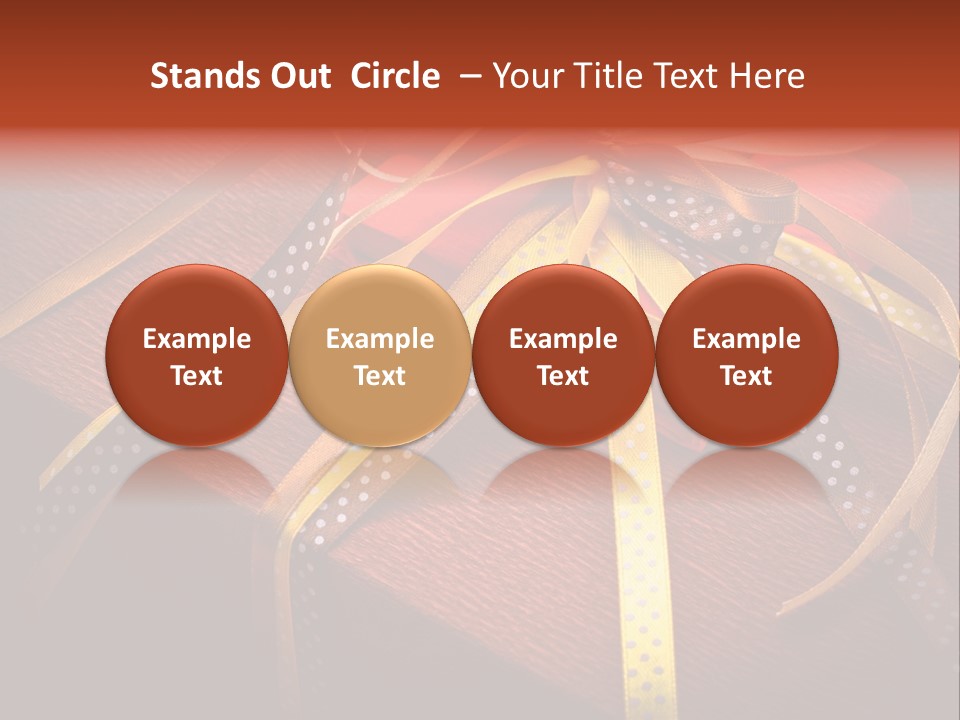 Ornament Sharing Decorate PowerPoint Template