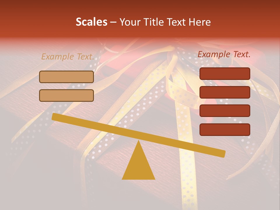 Ornament Sharing Decorate PowerPoint Template