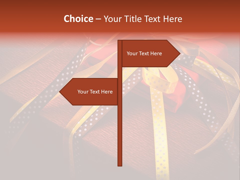 Ornament Sharing Decorate PowerPoint Template