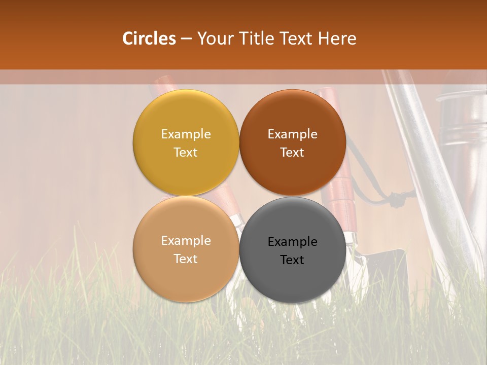Dirty Growth Garden PowerPoint Template
