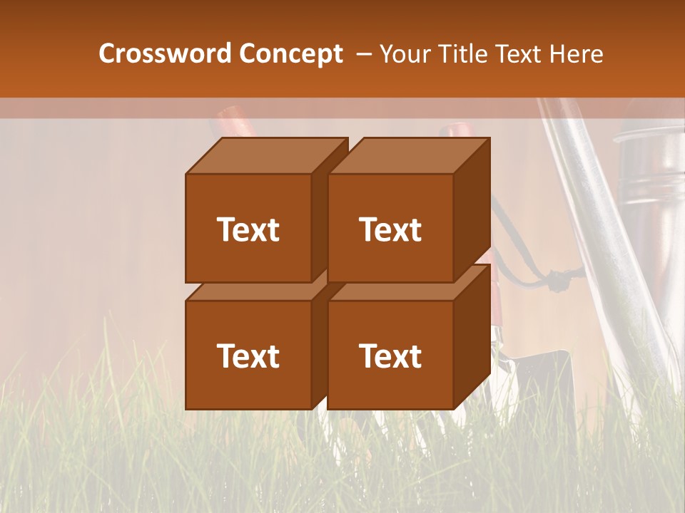 Dirty Growth Garden PowerPoint Template