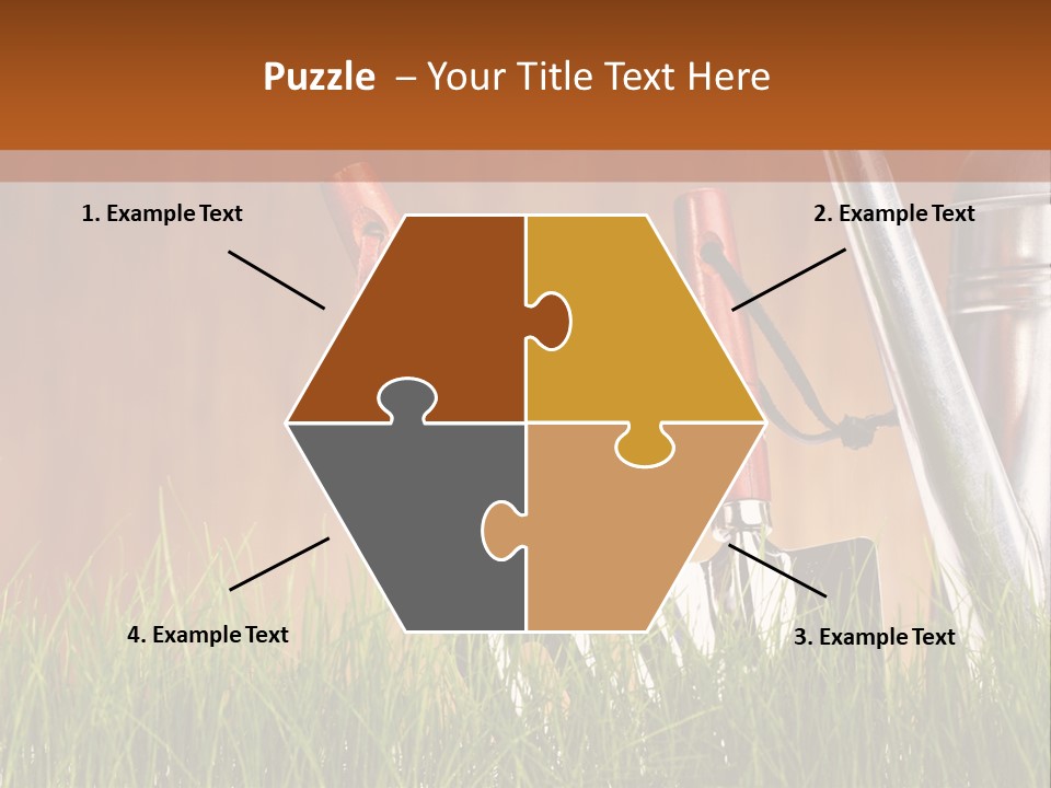 Dirty Growth Garden PowerPoint Template