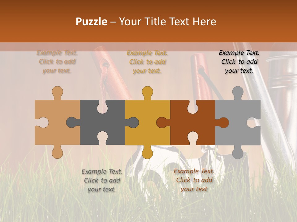 Dirty Growth Garden PowerPoint Template