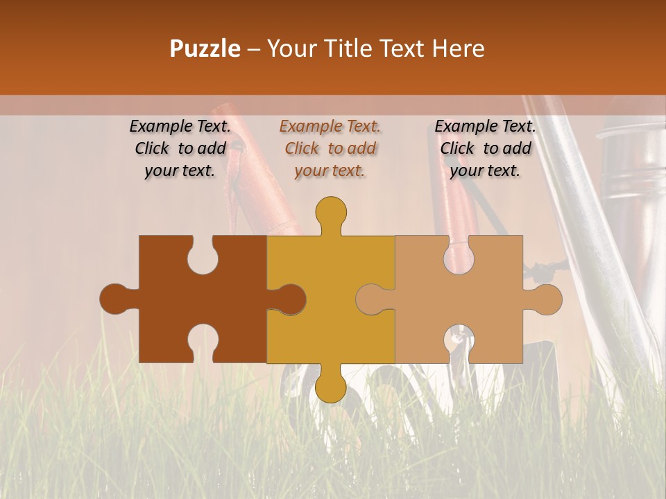 Dirty Growth Garden PowerPoint Template