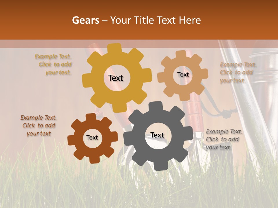 Dirty Growth Garden PowerPoint Template