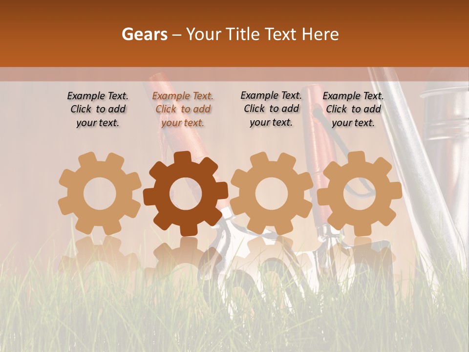 Dirty Growth Garden PowerPoint Template