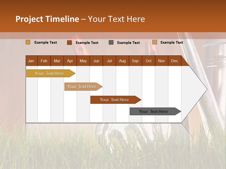 Dirty Growth Garden PowerPoint Template