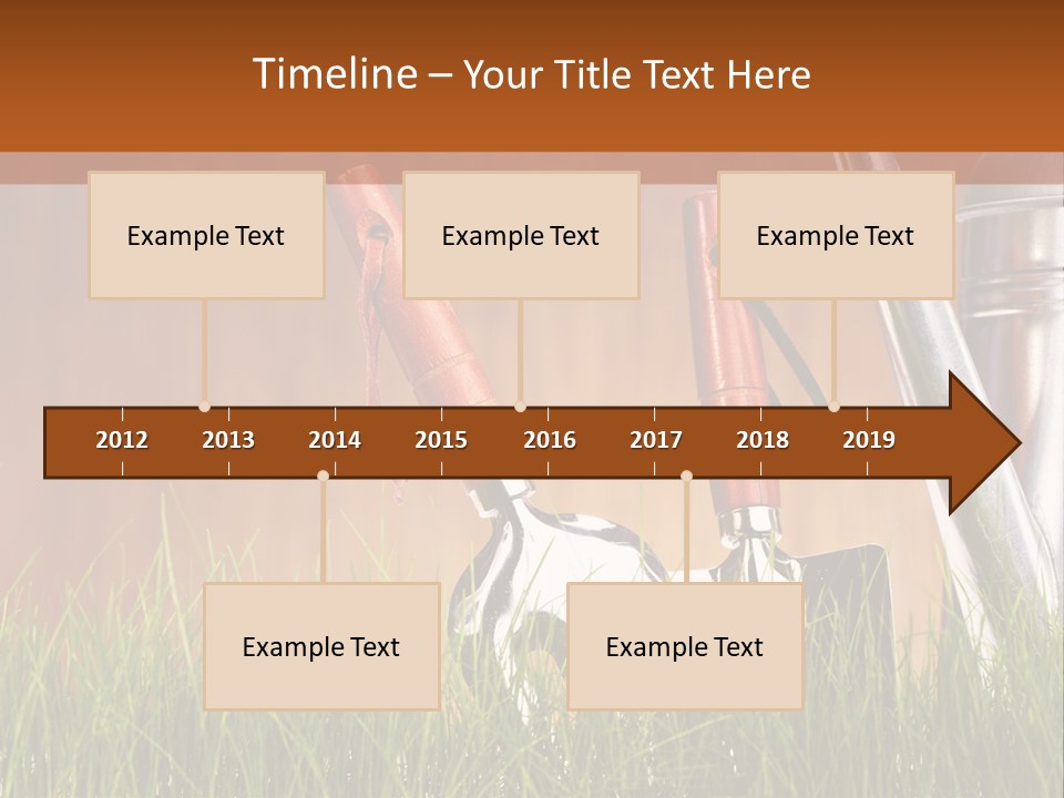 Dirty Growth Garden PowerPoint Template