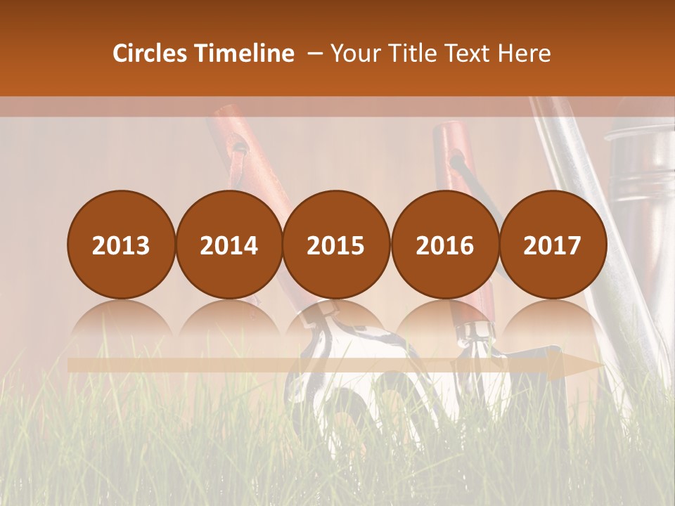 Dirty Growth Garden PowerPoint Template