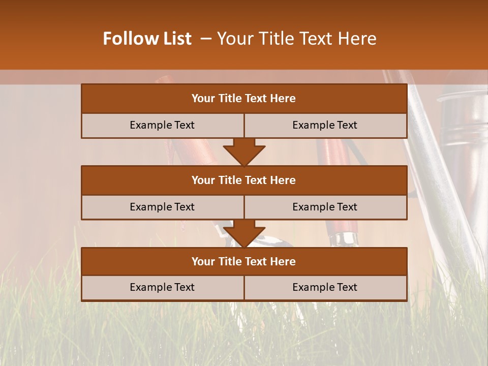 Dirty Growth Garden PowerPoint Template