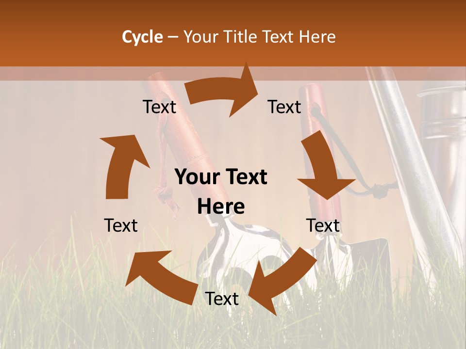 Dirty Growth Garden PowerPoint Template