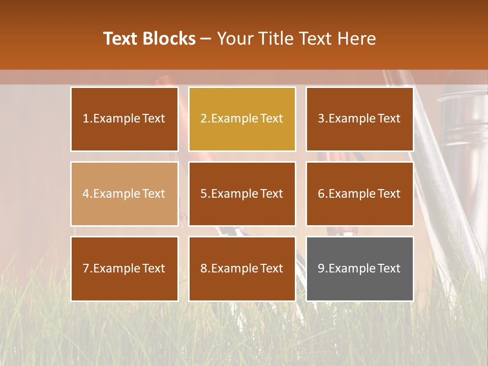 Dirty Growth Garden PowerPoint Template