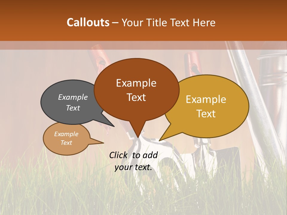 Dirty Growth Garden PowerPoint Template