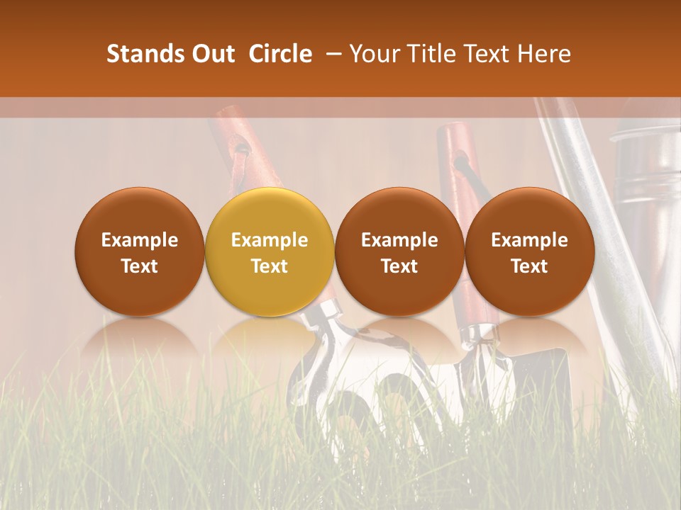 Dirty Growth Garden PowerPoint Template