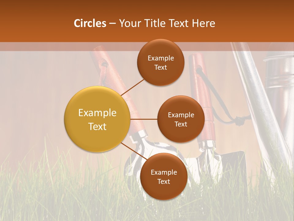 Dirty Growth Garden PowerPoint Template