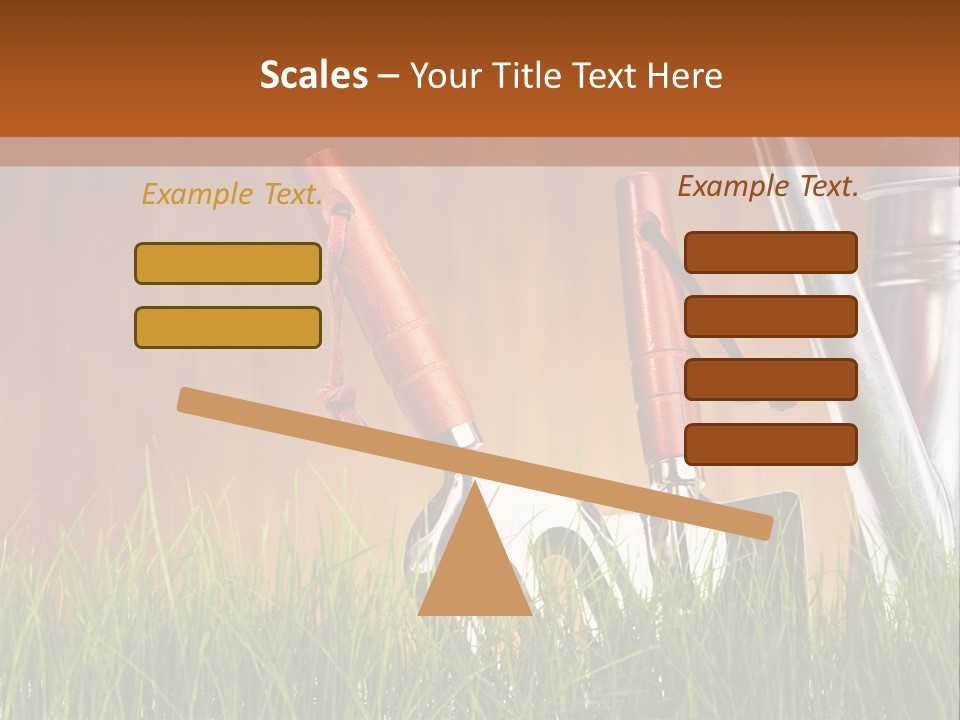 Dirty Growth Garden PowerPoint Template