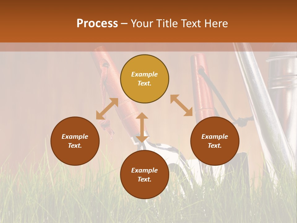 Dirty Growth Garden PowerPoint Template