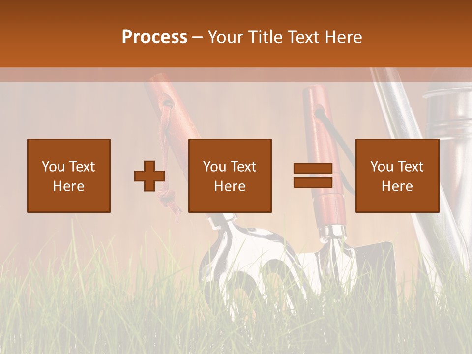 Dirty Growth Garden PowerPoint Template